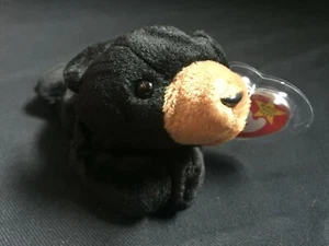 Ty Beanie Babies Blackie the Bear July 15, 1994 - Tush Tag 1993 - Picture 1 of 9