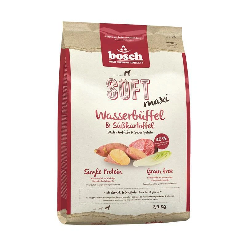 Bosch HPC Soft Maxi Wasserbüffel & Süßkartoffel | 2,5kg Hundefutter - Bild 1 von 1