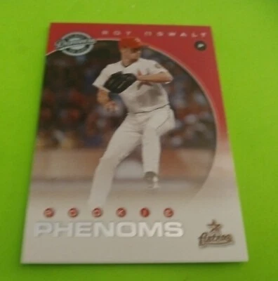 2001 ROY OSWALT Donruss Class Of 2001 Rookie Phenoms #241 MINT (287/625) ASTROS - Image 1 of 2