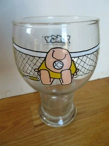 1976 ZIGGY by TOM WILSON "TENNIS NET & RAQUET" 6,5" Glas - Bild 1 von 4