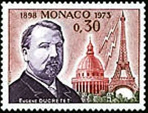 MONACO STAMP TIMBRE N° 921 " DUCRETET, DOME INVALIDES TOUR EIFFEL " NEUF xx TTB - Imagen 1 de 1