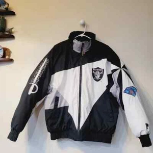 Pro Player by Daniel Young Raiders Puffer Jacket NFL Large - Picture 1 of 15