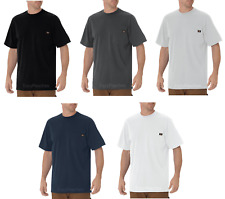 Dickies Mens NEW Size M-4XL Short Sleeve T-Shirt, Pocket Comfort Tee, Work Shirt