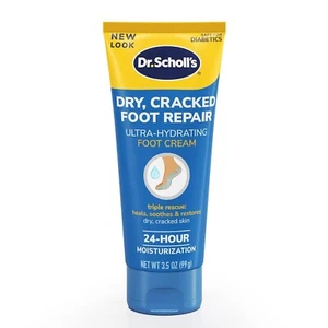 Dr Scholl's Dry, Cracked Foot Repair Ultra-Hydrating Foot Cream Moisturizer, 3.5 - Picture 1 of 8