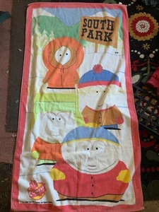 Huge Southpark Towelie Bath Towel Cartman Kenny Cartoon Funny Holiday item TV - Picture 1 of 1