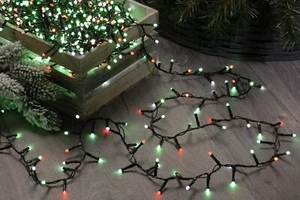360 LED XMAS fairy Christmas party Jolly Holly outdoor 230v + multiaction timer - Picture 1 of 7