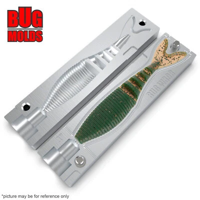 鱼饵 DIY 钓鱼模具柔软塑料鱼饵诱饵塑料醇鲈鱼 Zako — 第 1/3 张图片