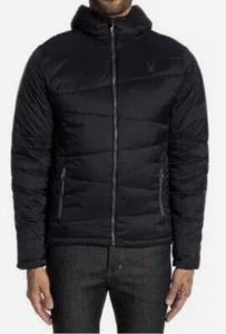 Spyder Black Nexus Herren M Puffer Puffy Jacke schwarz NEU Neu ohne Etikett SPFDM043-001 - Bild 1 von 4
