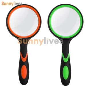 10X Magnifying Glass 50mm Magnifier Reading Glass Lens Handheld Jewelry Loupe - Picture 1 of 17