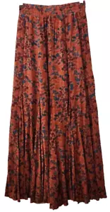 IDYLLWIND by Miranda Lambert Maxi Floral Skirt XS Multicolor - Picture 1 of 8