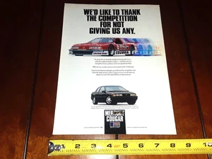 Mercury Cougar 1990 anuncio original - Imagen 1 de 12