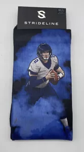 Carson Wentz Socks Mens Size M/L (8-12) Indianapolis Colts Strideline New - Picture 1 of 6