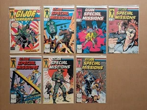 1982 MARVEL GI JOE A Real American Hero Comics Book Lot Run Special Missions Lot - Picture 1 of 8
