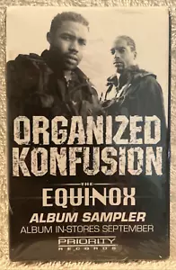Organized Konfusion - Equinox ALBUM SAMPLER CASSETTE BRAND NEW! SEALED! - Picture 1 of 3