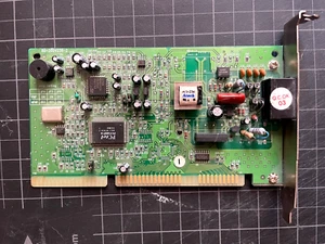 Rockwell 16-Bit ISA PnP Modem Windows 95 286 386 486 56K TESTED WORKS GOOD - Picture 1 of 1