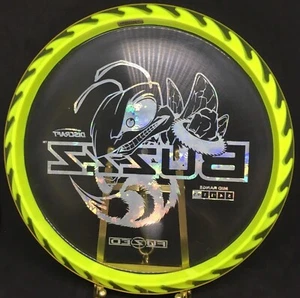 Fuzed Buzzz Buzz Saw ICE W YELLOW RIM HOLO BEE FOLIENSTEMPEL Disc Golf Mid Discraft - Bild 1 von 23