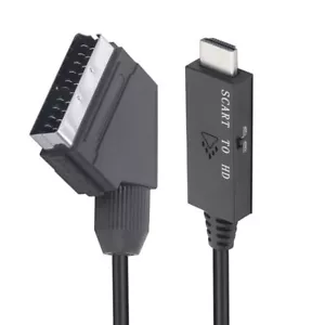 SCART zu HDMI Konverter SCART auf HDMI Adapter Video-Audio Konverter Videokabel - Bild 1 von 5