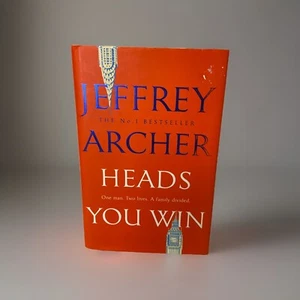 Book - Jeffrey Archer - Heads You Win - Hardcover - Free Post - Bild 1 von 6