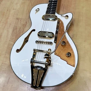 Duesenberg Starplayer TV Phonic Semi-Hollow Electric Guitar Venetian White - Picture 1 of 14