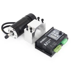 400W Brushless & Hall-less Spindle Motor ER8 CNC Router Kit DC 48V 12000RPM - Picture 1 of 8