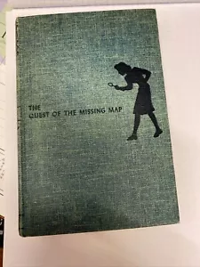 Die Suche nach der fehlenden Karte Carolyn Keene NANCY DREW ©️1942 Vintage Hardcover - Bild 1 von 9