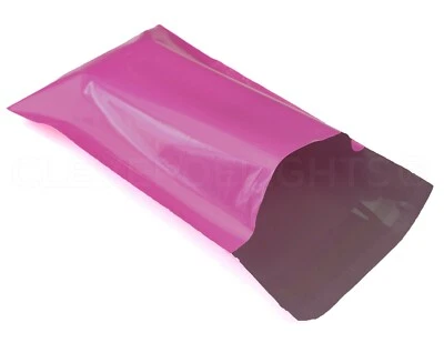 Magenta Poly Mailers - 5" x 7" - Shipping Mailing Envelope Bag Purple 1000 4000 - Image 1 of 3