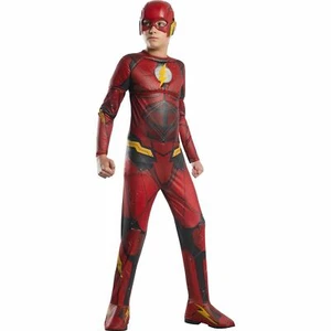 Boys Small 4-6 Ages 3-4 Deluxe Flash Justice League Costume - Picture 1 of 3