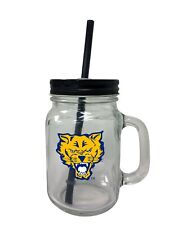 Fort Valley State University Mason Jar Tumbler Set-NCAA Mason Jar Glass 3 Pack