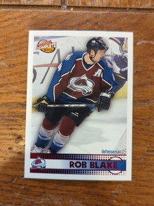 2002-03 Pacific Complete rare Red Parallel /100 Rob Blake #493 HOF