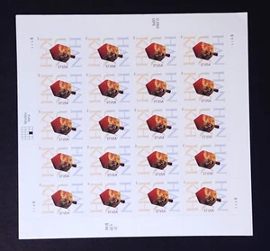 37 cent Hanukkah Dreidel stamps sheet of 20 self adhesive USPS - Picture 1 of 1