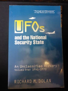 UFOs & The National Security State vol 1 - Richard M Dolan (1st ed) Keyhole 2000 - Picture 1 of 5