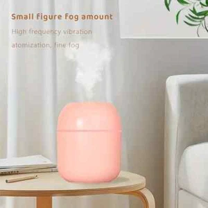 PINK Portable Mini Humidifier 300ML - USB Desktop Humidifier 220ML USB charge - Picture 1 of 6