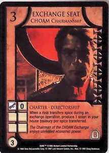 Asiento de intercambio Dune CCG, silla CHOAM - Eye of the Storm - Imagen 1 de 2