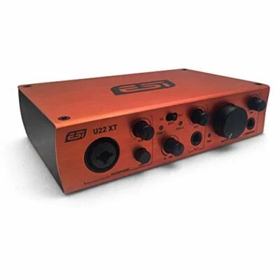 ESI U22 XT 2IN / 2OUT Professional 24bit USB Audio Interface w/ Tracking NEW - Image 1 of 3