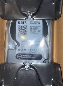 Western Digital WD Black HDD WD5001FZWX 5TB w/ 128MB Cache New Sealed - Picture 1 of 2