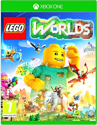 Xbox One Lego Game lego Worlds EXCELLENT Condition (PLAYS ON SERIES X) - Image 1 of 4