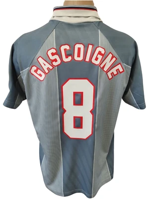 England football jersey Gascoigne shirt 1995-97 Umbro size M - Image 1 of 4