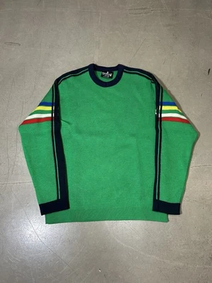 Vintage Y2K Demetre Wool Green Pullover Sweater Medium Men’s Great Condition - Image 1 of 4