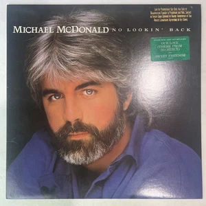 Michael McDonald - No Lookin’ Back Lp Warner Bros Gold Stamped Promo NM - Picture 1 of 3