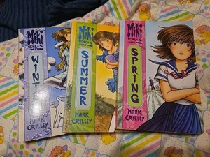Manga 3 Stück Miki Falls Frühling 1, Sommer 2, Winter 4 - Bild 1 von 2