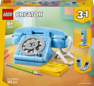 LEGO Creator 3 in 1 31174 Retro Telephone 383 pcs Toy Building Kit - Picture 1 of 6