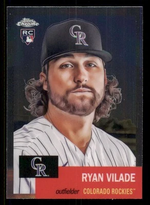 2022 Topps Chrome Platinum Anniversary #258 Ryan Vilade RC - Image 1 of 2