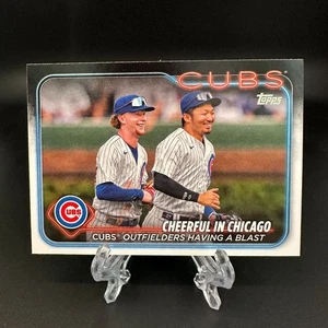 2024 Topps Series 2 Pete Crow-Armstrong / Seiya Suzuki #371 Chicago Cubs - Picture 1 of 2