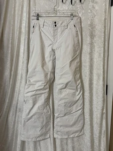 Pantalones de esquí para nieve The North Face Hyvent para mujer aislados impermeables pequeños blancos - Imagen 1 de 5