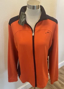 NUEVO CON ETIQUETAS Ralph Lauren Cremallera Completa Ropa Activa Chaqueta Naranja Azul Bolsillos Laterales con Cremallera TALLA XL - Imagen 1 de 11
