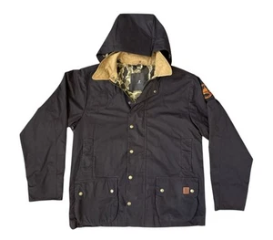 Ball And Buck Upland Waxed Cotton Hunting Jacket w/Hood MSRP $698 Men’s Sz XXL - Picture 1 of 11