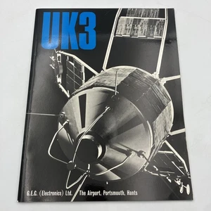 UK3 Satélite GEC Electrónica Folleto Exploración Espacial Tecnología Aeronáutica - Imagen 1 de 23