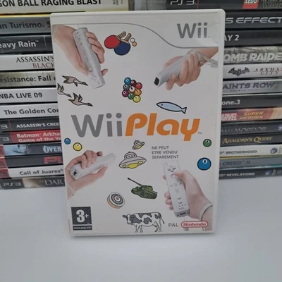 Wii Play Gioco Multilingua ITA Completo Di Manuale Per Nintendo Wii Sped 48H 🎮 - Immagine 1 di 3