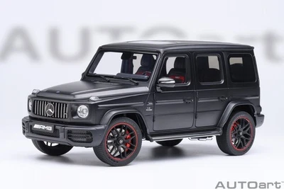 Mercedes AMG G63 2019 Designo Night Nero Modellino 1:18 Autoart - Immagine 1 di 4