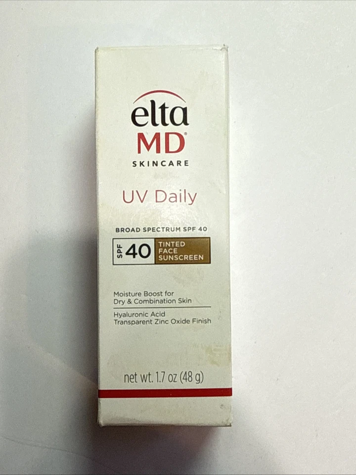 Тонированный ультрафиолетовый ежедневный широкий спектр Elta MD SPF 40 1,7 унции 48 г срок годности 06/2026 - Изображение 1 из 1